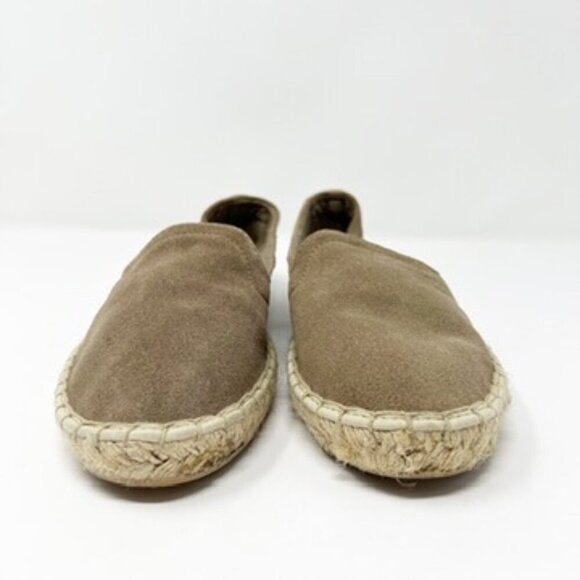 Gap Loafer Women's Size 8 Oak Slip-In Flat Suede Espadrille - Picture 5 of 11